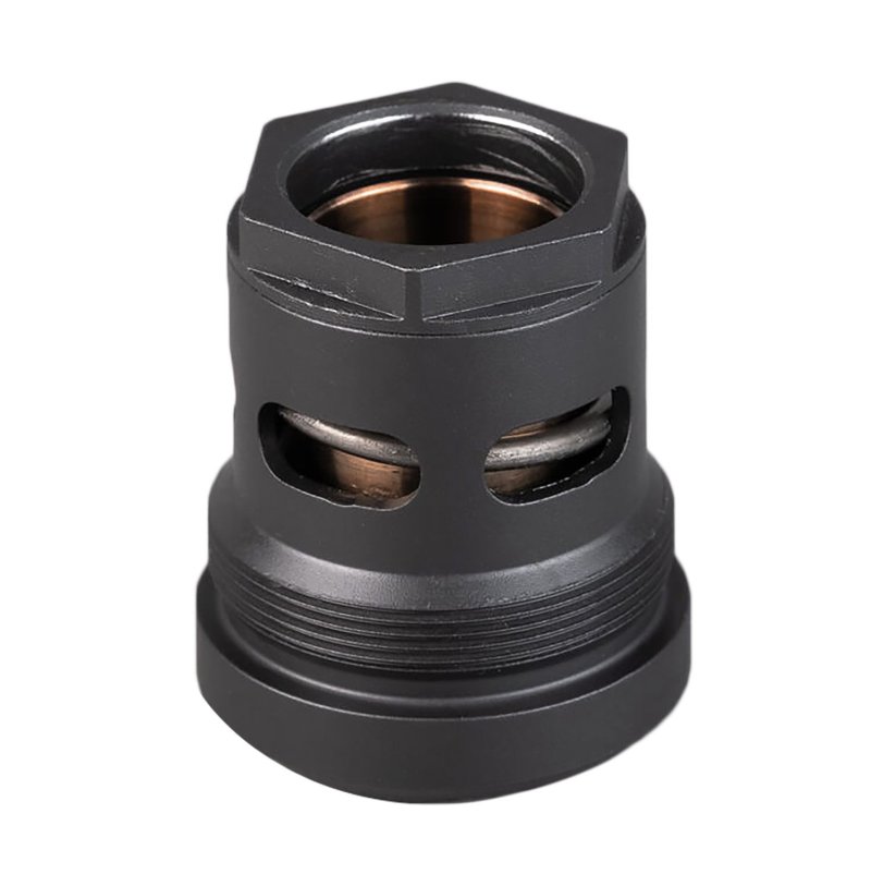 SilencerCo 3-Lug Mount for Silencer Co Octane, Omega K, and Hybrid - Stainless Steel, Black Oxide Finish