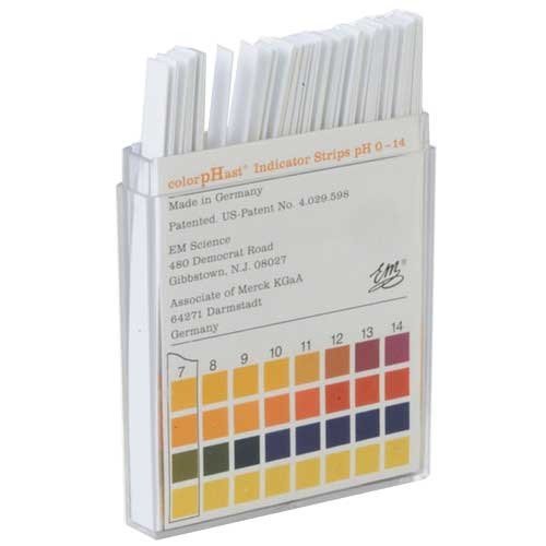 Brownells pH Color Test Strips 0-14 100 Pack