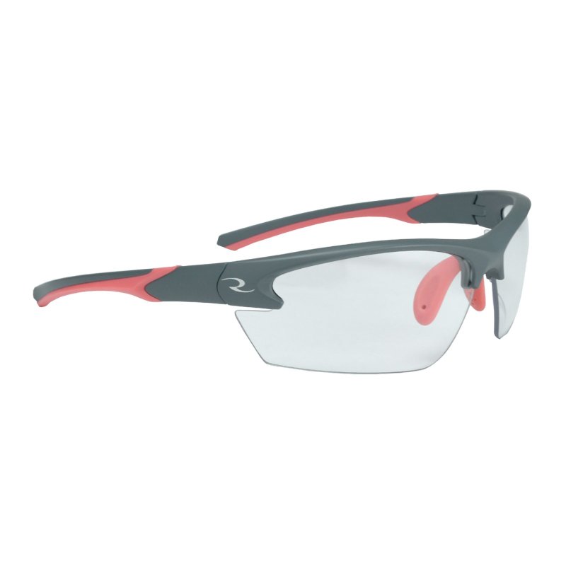 Radians Ladies Range Shooting Glasses Coral & Charcoal Clear Lens