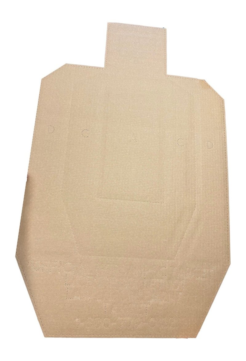 Action Target IPSC-CB Cardboard Targets 18"x30" 100 Ct