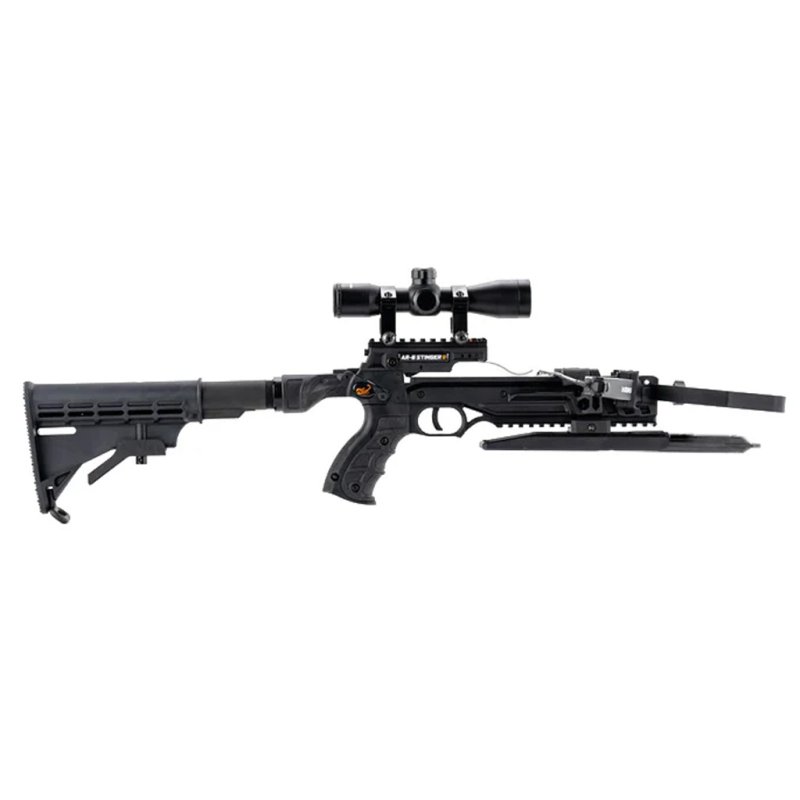 Steambow 760 AR Series Survival Crossbow, 2.5 lbs, 150lb Limb, 4x Scope