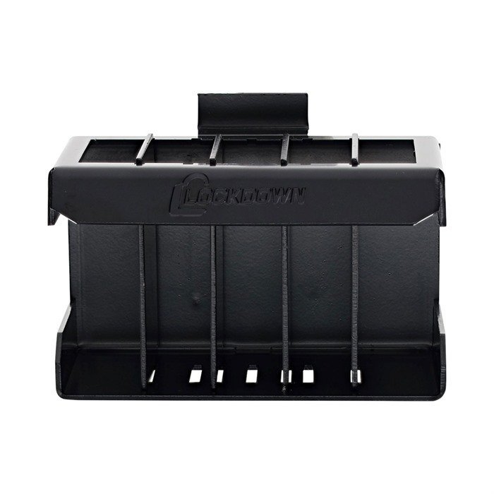 Lockdown 1206630 SecureWall Magazine Rack Black