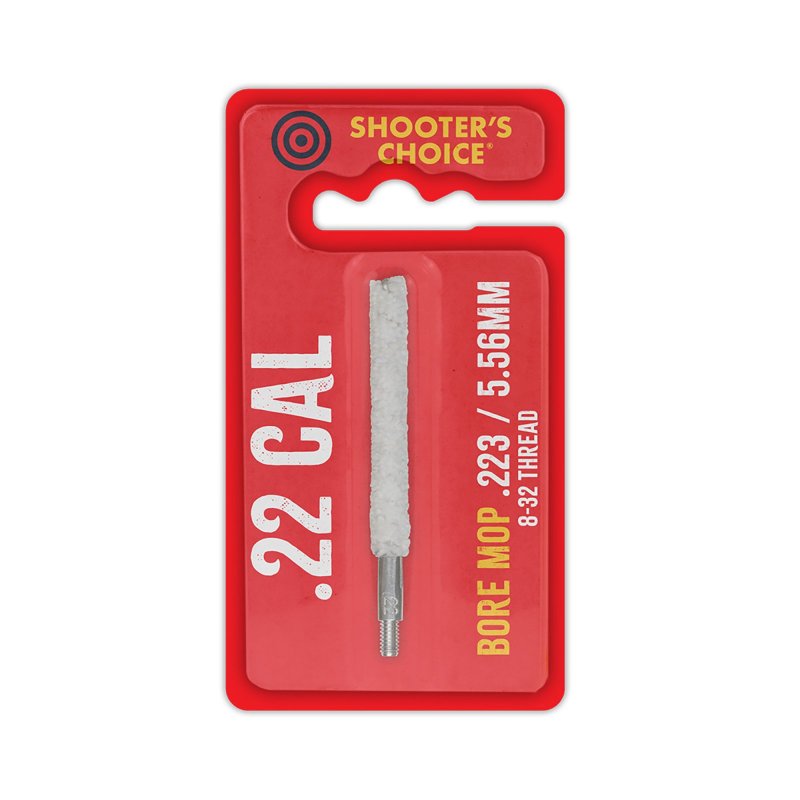 Shooter's Choice .22/.223/5.56 Calibers 3" Cotton Bore Mop