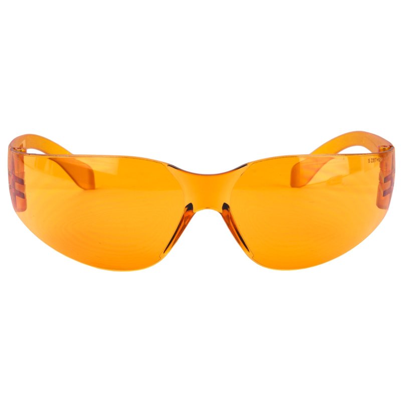 Walker's GWPWRSGLAM Sport Glasses Clearview Adult Amber Lens Polycarbonate Amber Frame