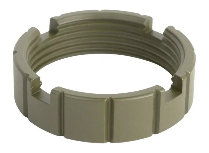 ARMASPEC ARM6521-ODG Self-Retention Castle Nut Aluminum ODG