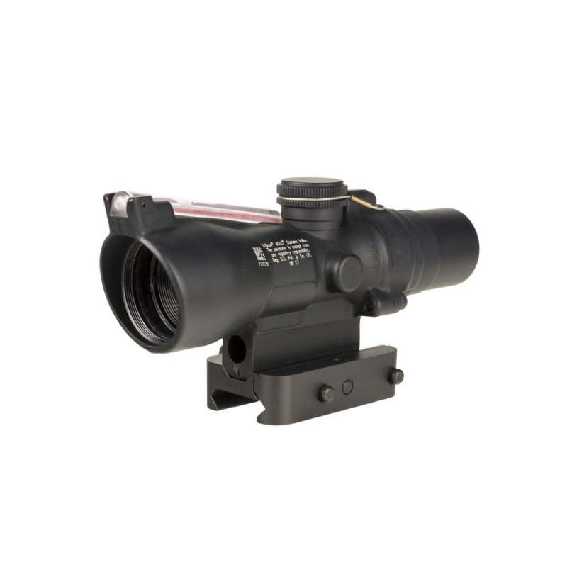 Trijicon Compact ACOG 2x20 Rifle Scope Red 9.2 MOA Triangle Reticle Illu...