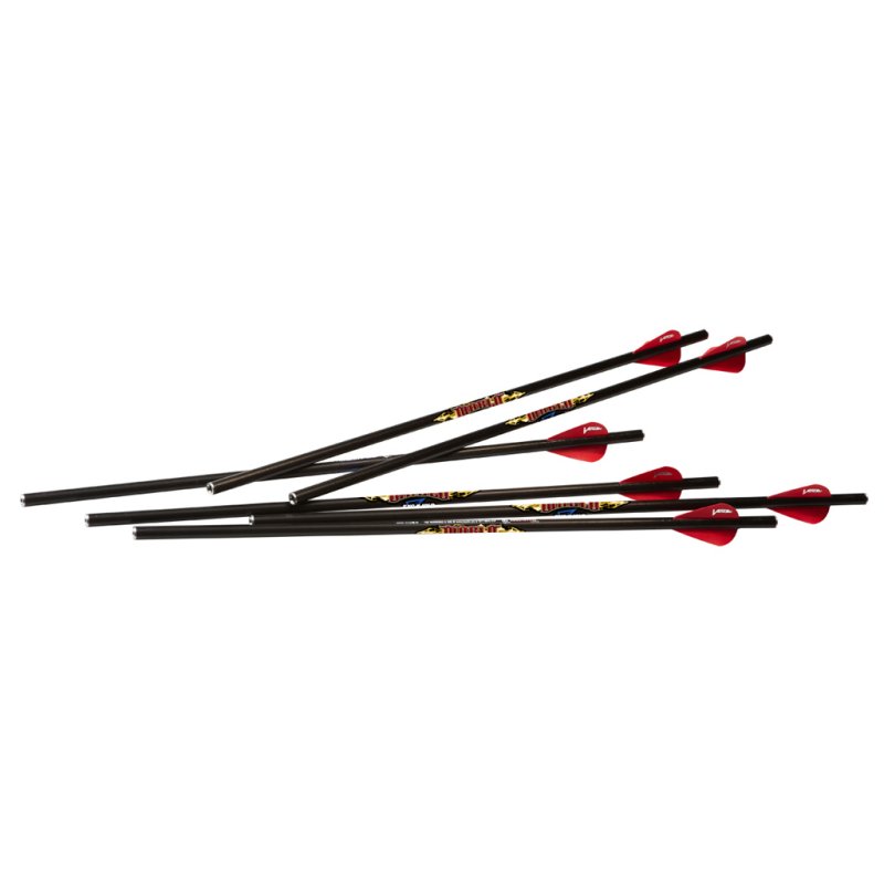 Excalibur 22DV18-6 Diablo 18 In Carbon Crossbow Bolts 6 Pack