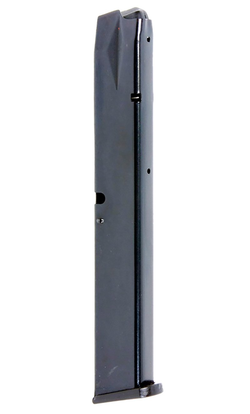 ProMag Taurus PT92 9mm Magazine, 32-Round Capacity, Blued Steel, Heat-Treated Chrome-Silicon Wire Spring, USA Made, TAU-A3