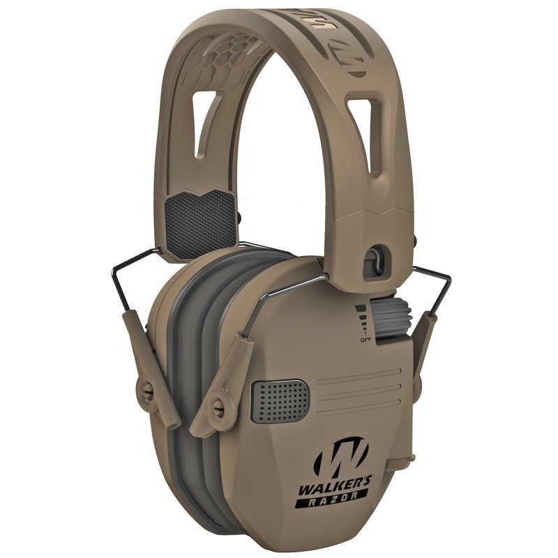 Walkers GWP-RSEMRH-MFDE Razor Tacti-Grip Muff FDE Hearing Protection