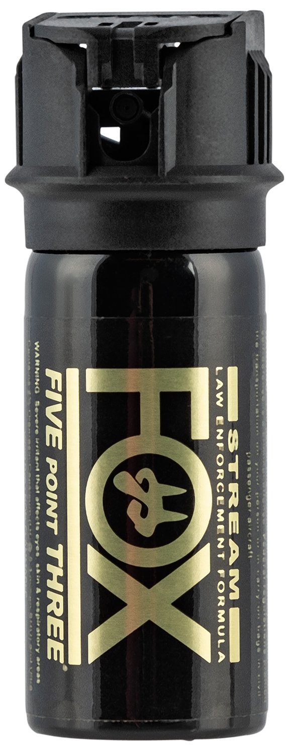 PSP 152FTSDB LE Stream Pepper Spray 1.50 oz Black Metal
