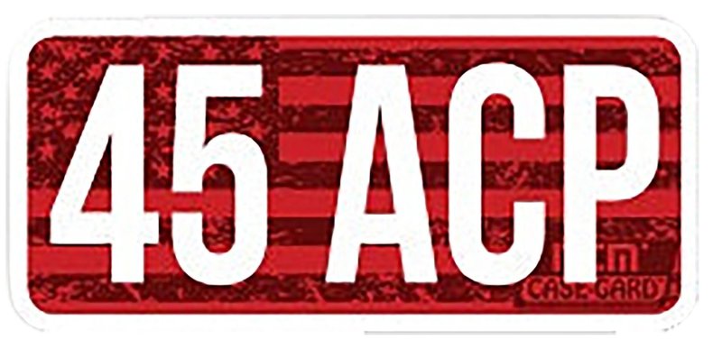 MTM Ammo Caliber Labels .45 ACP 8 Pack 2.25"x1.08"