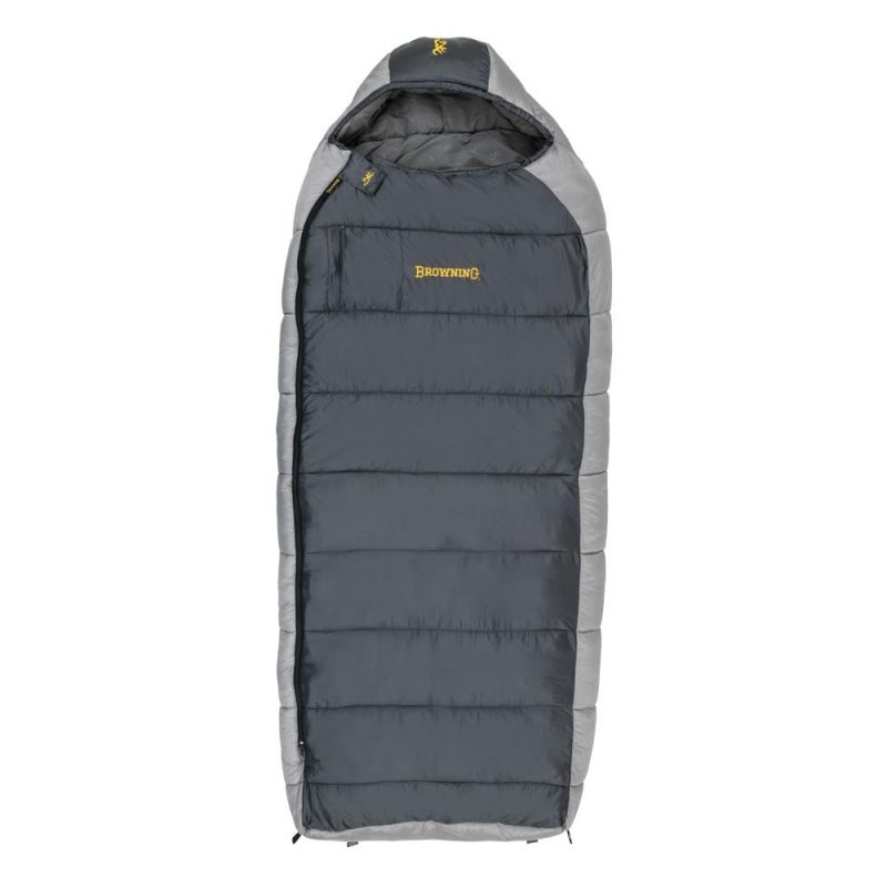Browning McKinley 4893958 Sleeping Bag -30°F, TechLoft, Hooded Rectangle
