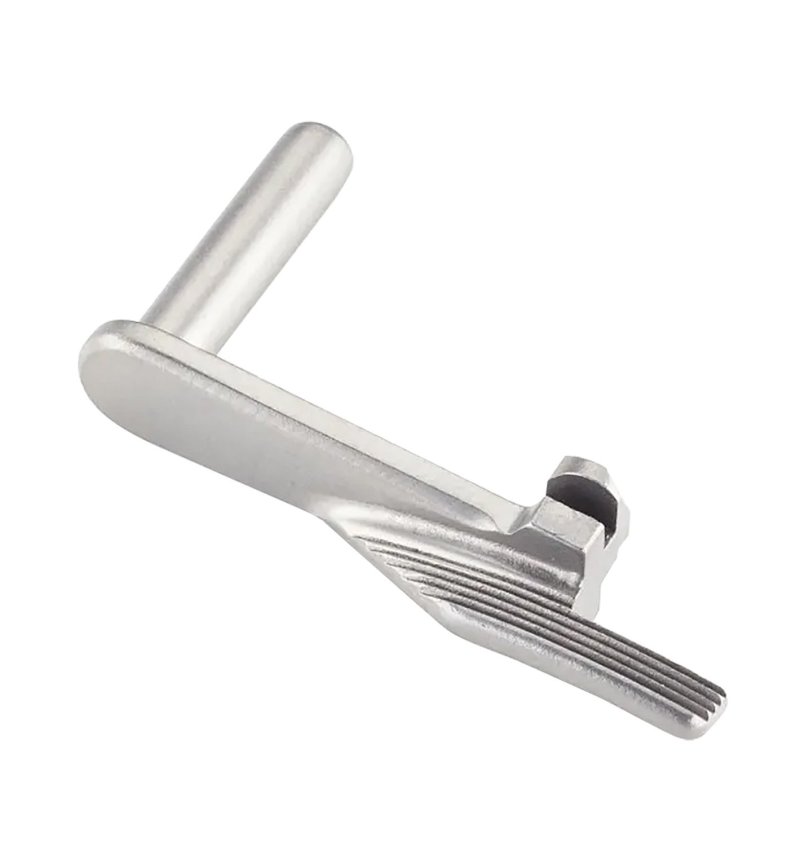 Wilson Combat 7S Extended Slide Release 1911 - Satin Stainless 45 ACP