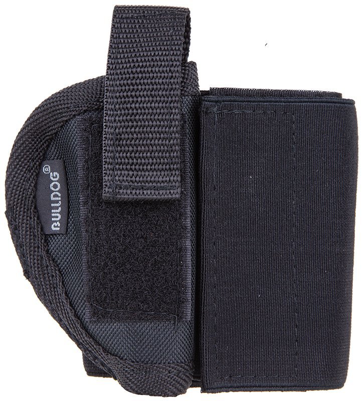 Bulldog Cases Pro Ankle Holster Fits Glock 26/27 Walther P22 RH Black