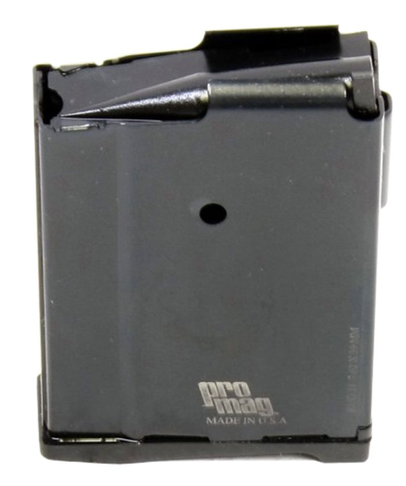 ProMag RUG11 10-Round 7.62x39mm Ruger Mini Thirty Rifle Magazine, Heat-Treated Steel, Black Oxide Finish, USA Made