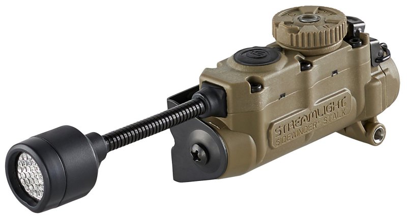 Streamlight Sidewinder Stalk Helmet Light Coyote 76 Lumens 5.51 in Polymer