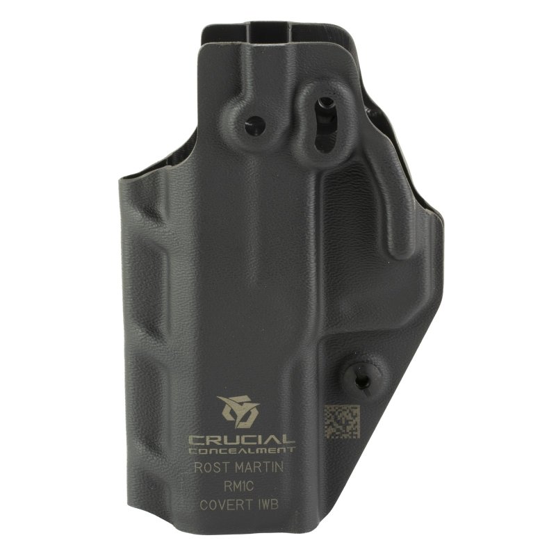 Crucial Concealment Covert IWB AMBI RM1C Black Ambidextrous