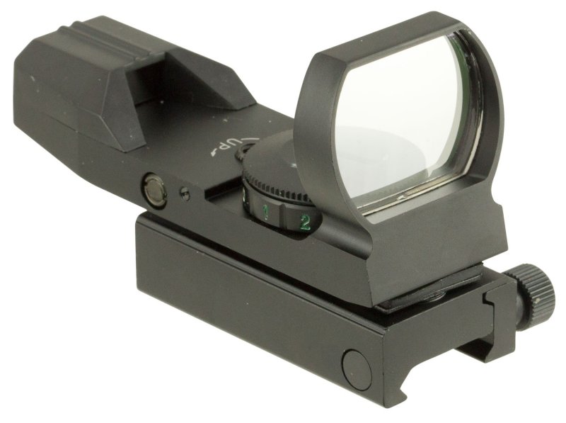 TruGlo Dual-Color Open Red Dot Sight 5 MOA Reticle