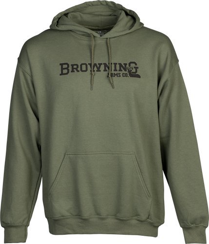 Browning Buckmark Hoodie - Dark Green - 2XL - 5030016405