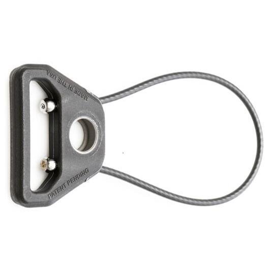 Blue Force Gear Molded Wire Loop Sling Attachment Push Button 2.75in Black