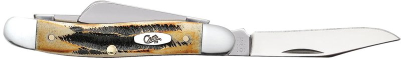 Case 03578 Stockman Medium Folding Knife 2.57 in Tru-Sharp SS Brown BoneSta