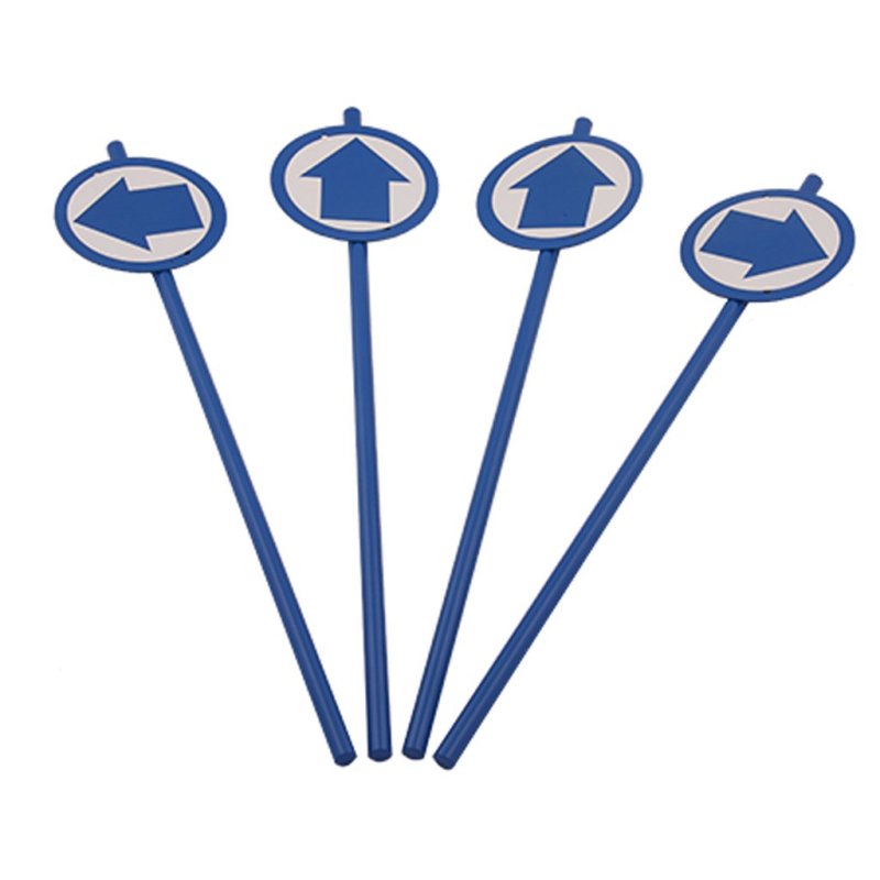 BowTree 96021 Path Direction Stake Kit 10-Pack 20In Steel Rods