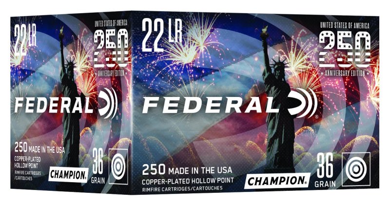 FEDERAL 22LR 36GR CPHP 250TH 250RD/BX 10BX/CS