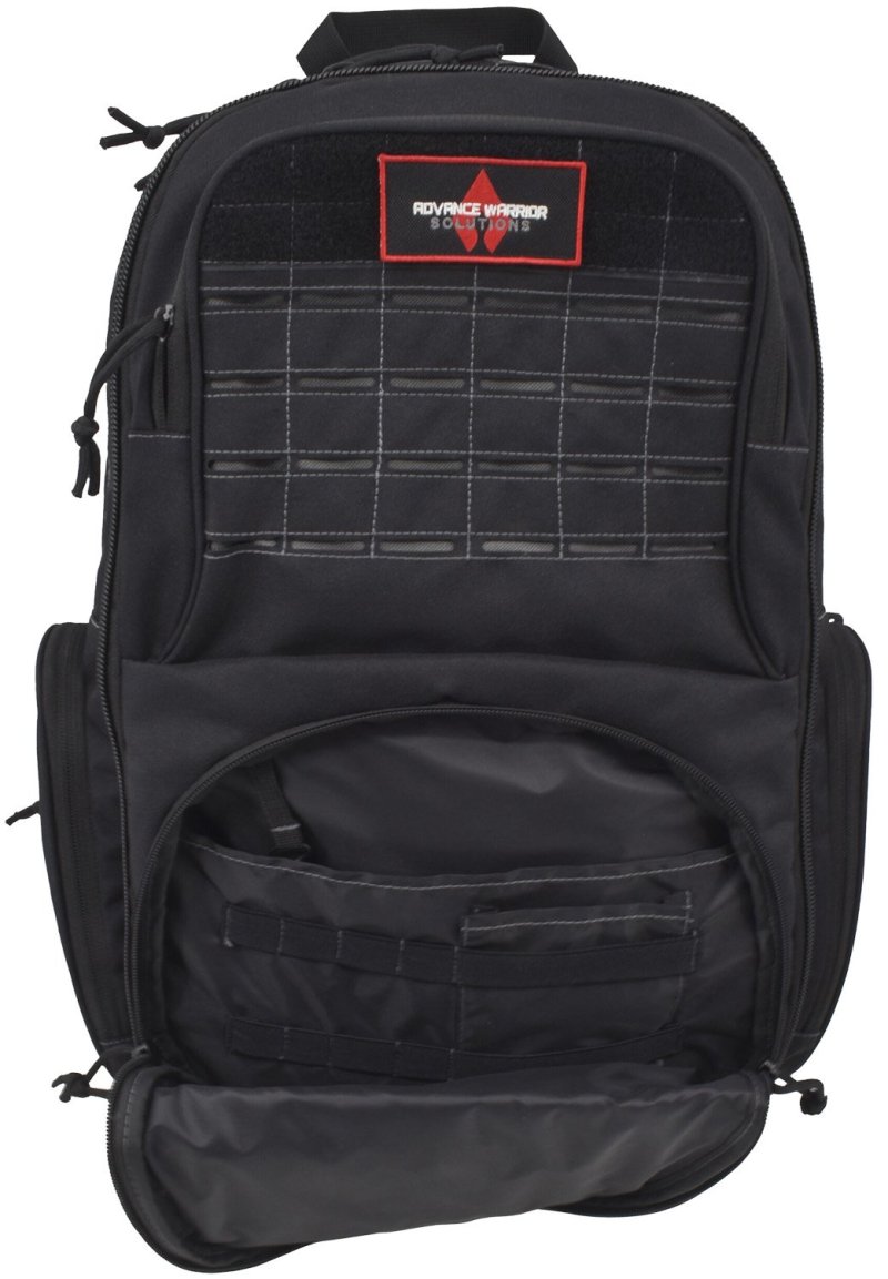 Advance Warrior JUG5DBPBL Juggernaut 5-Day Backpack 600D Black 46L