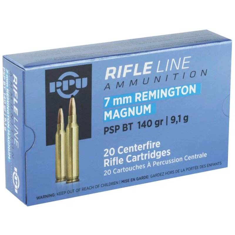 Prvi Partizan PP7RM1 7mm Rem Mag 140gr PSP BT Ammo 20 Rounds