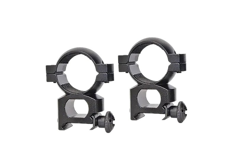 Traditions A799DS Quick Peep Scope Rings 1 in Aluminum Matte Black