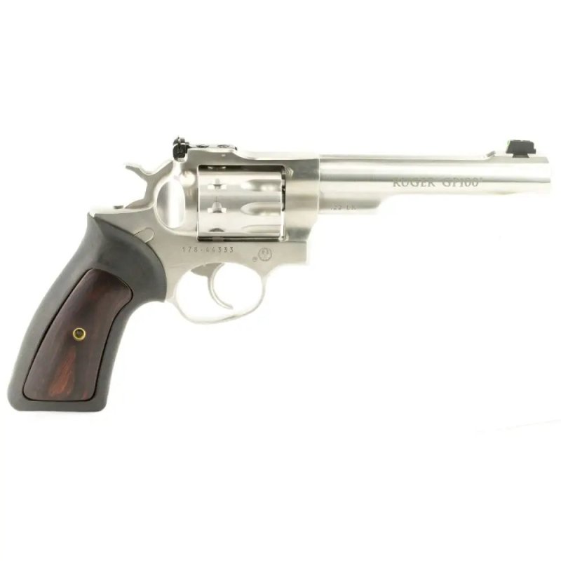 Ruger 1757 GP100 Medium Frame 22 LR 10rd 5.50" Satin Stainless Barrel