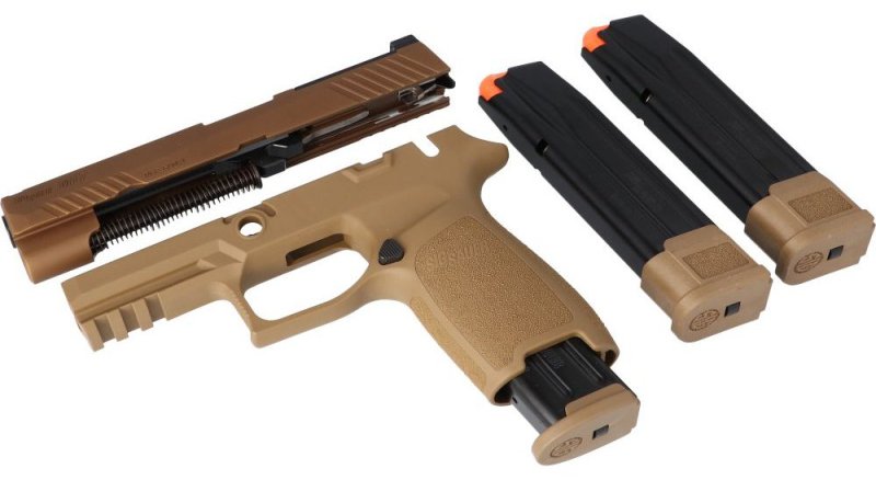 Sig CAL-X KIT P320-M17 9MM FULL COYOTE 17/21RD