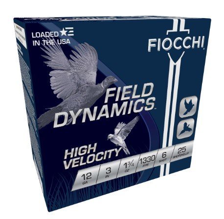 Fiocchi 123HV6 12 Gauge 3 In 1.75oz 6Shot Field Dynamics