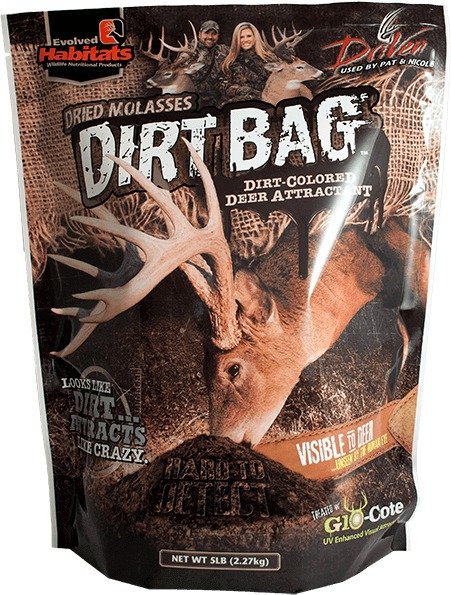 Evolved EVO20716 Dirt Bag Attractant 5 lb, UV Enhanced, Molasses Aroma