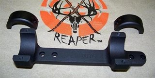 DNZ Products Game Reaper Remington 700 Scope Mount 1" Low Black 10700