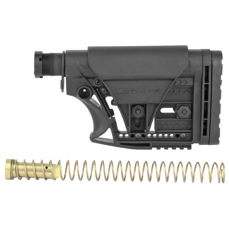 Luth-AR MBA-3 Carbine Buttstock w/ .308/7.62 Buffer Assembly Black