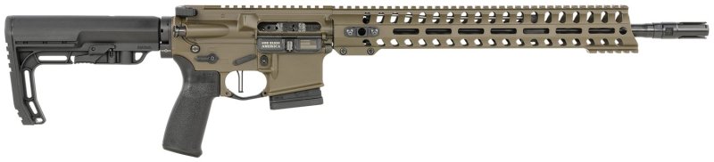 POF USA Minuteman 5.56 NATO 16.5" 10+1 Semi-Auto Rifle Black/Brown