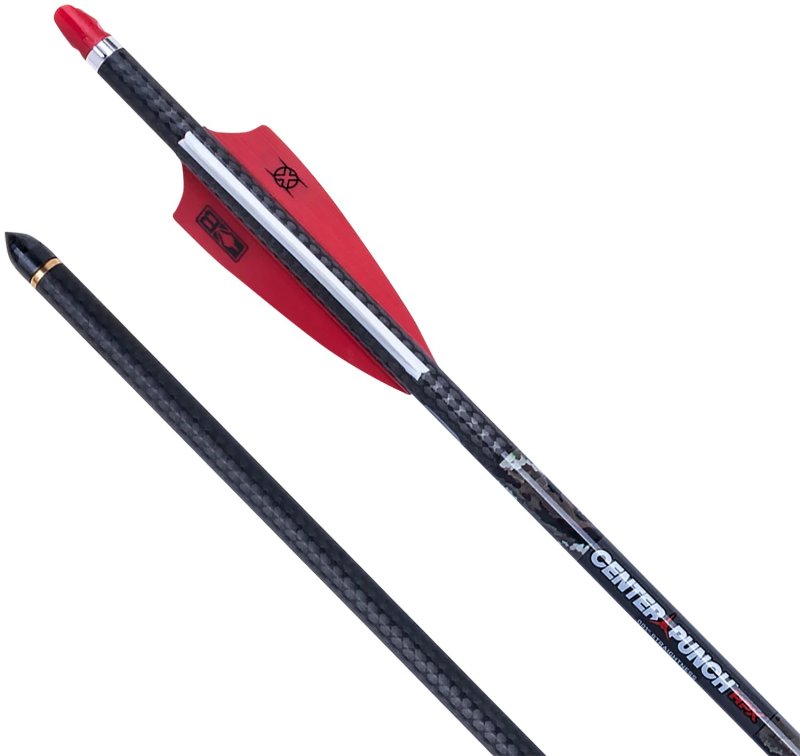 TenPoint HEA7706 CenterPunch HPX Carbon Arrows 20" .001 Straightness 6-Pack