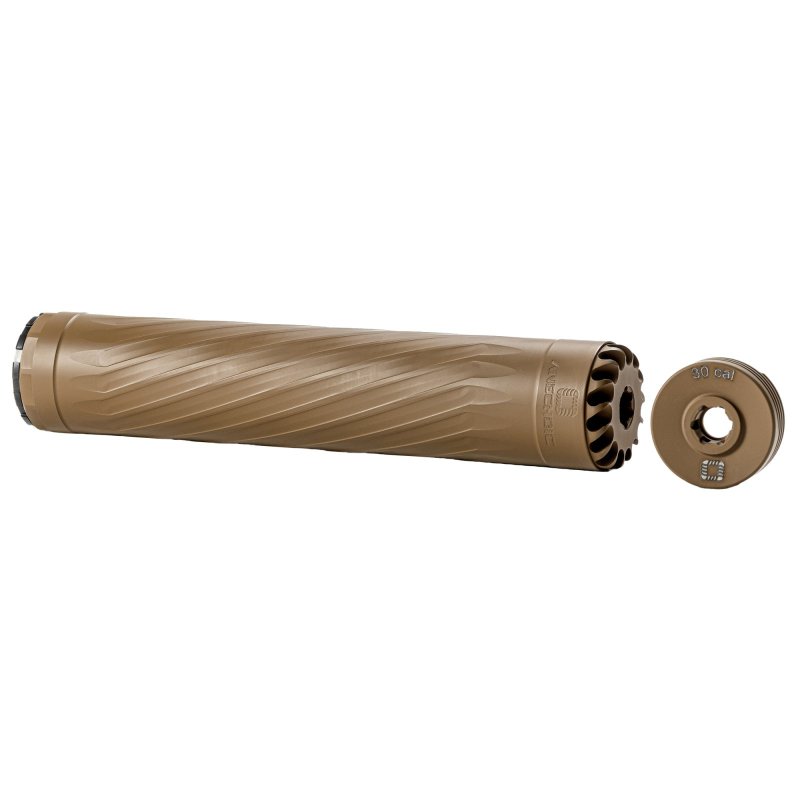 ANECHOIC X30LFDE .30 Carbine Titanium Suppressor FDE 5/8x24