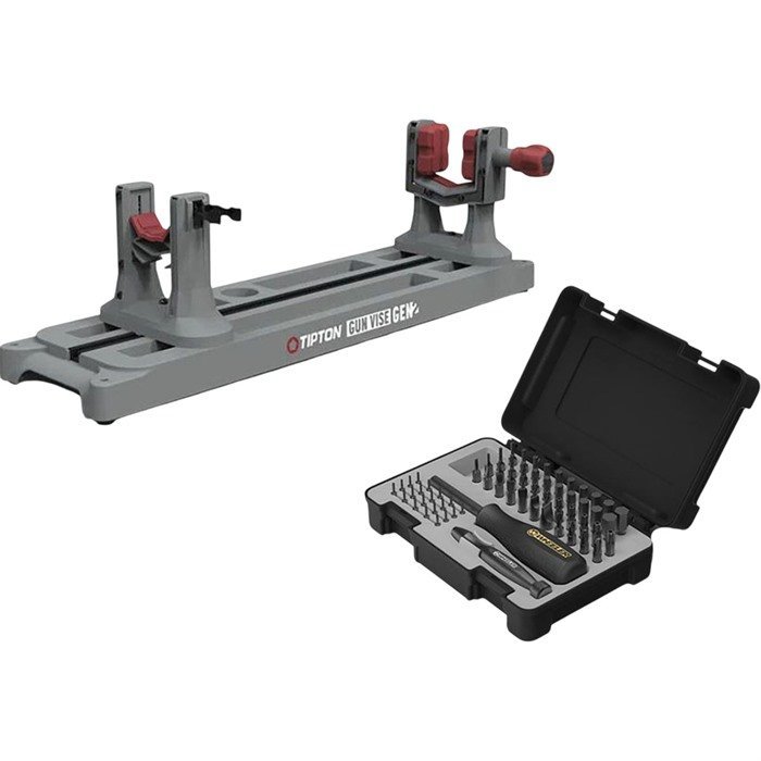Tipton Gun Vise 2 With Free Wheeler 43-Pc Set