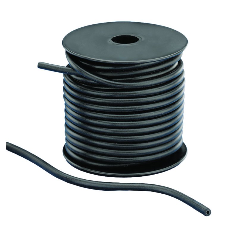 Pine Ridge Model 2523 Silicone Peep Tubing Black 50 ft