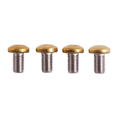 Brownells 1911 050806001695 TiN Coated Hex Grip Screws 4-Pack