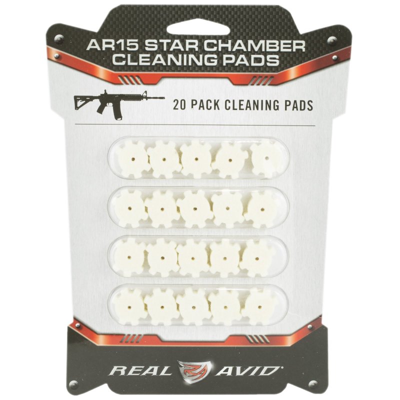 Real Avid AVAR15CP 223 Rem/5.56 20In Wool Chamber Pads 20/Pack