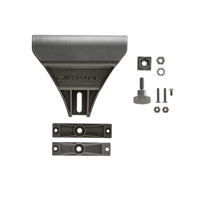 LUTH-AR CHP-1 Cheek Piece Assembly Black Polymer for MBA-2/MBA-4 AR-15