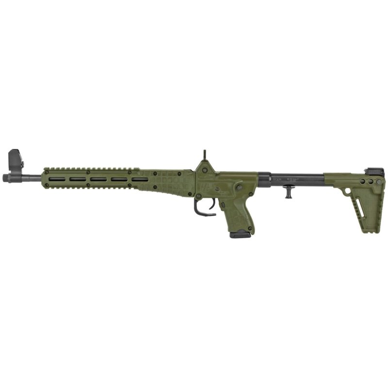 Kel-Tec SUB2K9GLK19BGRNHC 9mm 16" Blue/Green Semi-Auto Rifle 15rd