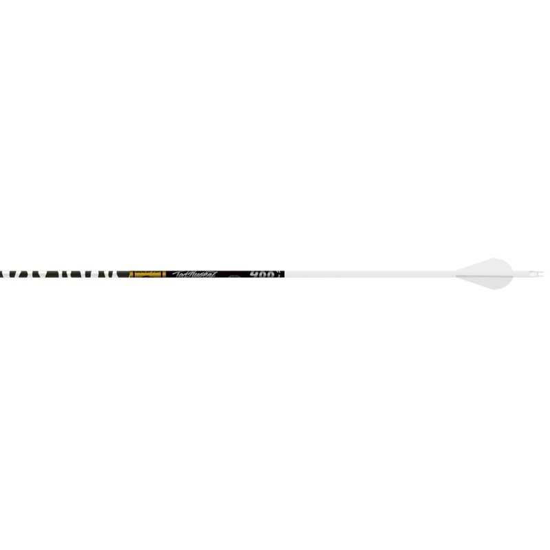 Gold Tip Ted Nugent Arrows 300 Raptor Vanes White 6-Pack