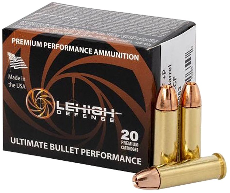 Wilson Combat LA38SP125CF 38 Special+P 125gr Controlled Fracturing Ammo
