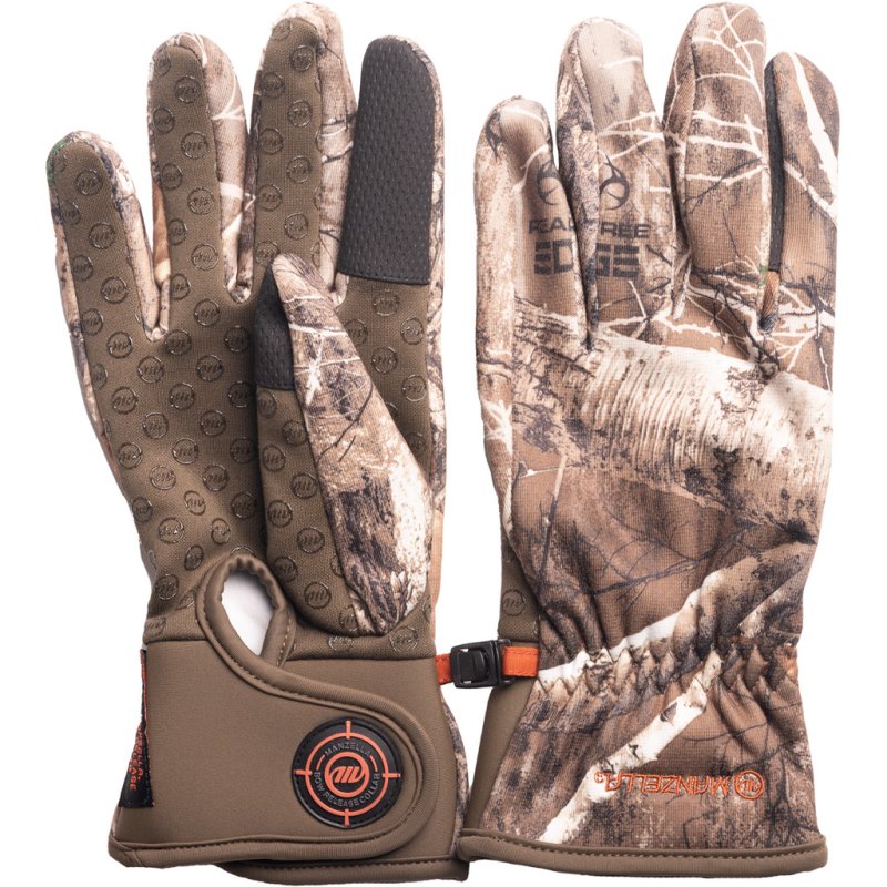 Manzella Bow Ranger Touch Tip Glove XL Realtree Xtra Control Trax