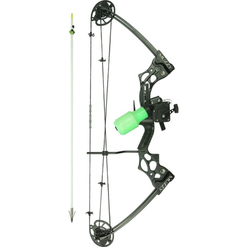 Muzzy 7926 V2 Bowfishing Kit RH, 25-55 lbs, 25"-31.5" Draw, 33.8" Axle
