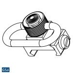 Strike Industries SI-QDSL-STN Quick Detach Sling Swivel Loop Standard